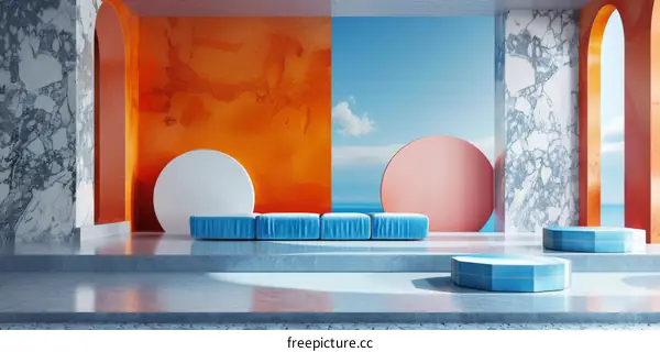 Modern Colorful Interior Design Showcase