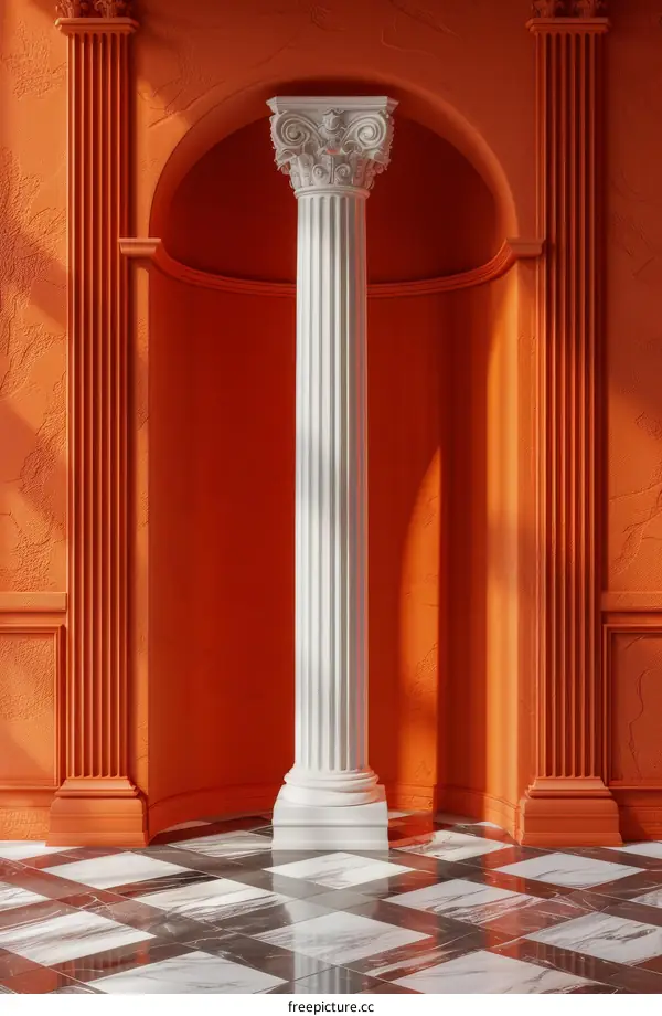 Classic Architectural Column Interior Design