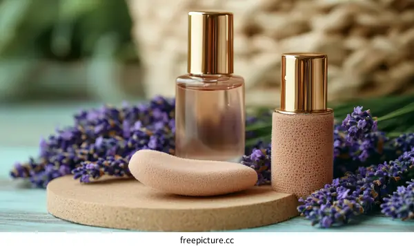 Natural Beauty Products with Lavender