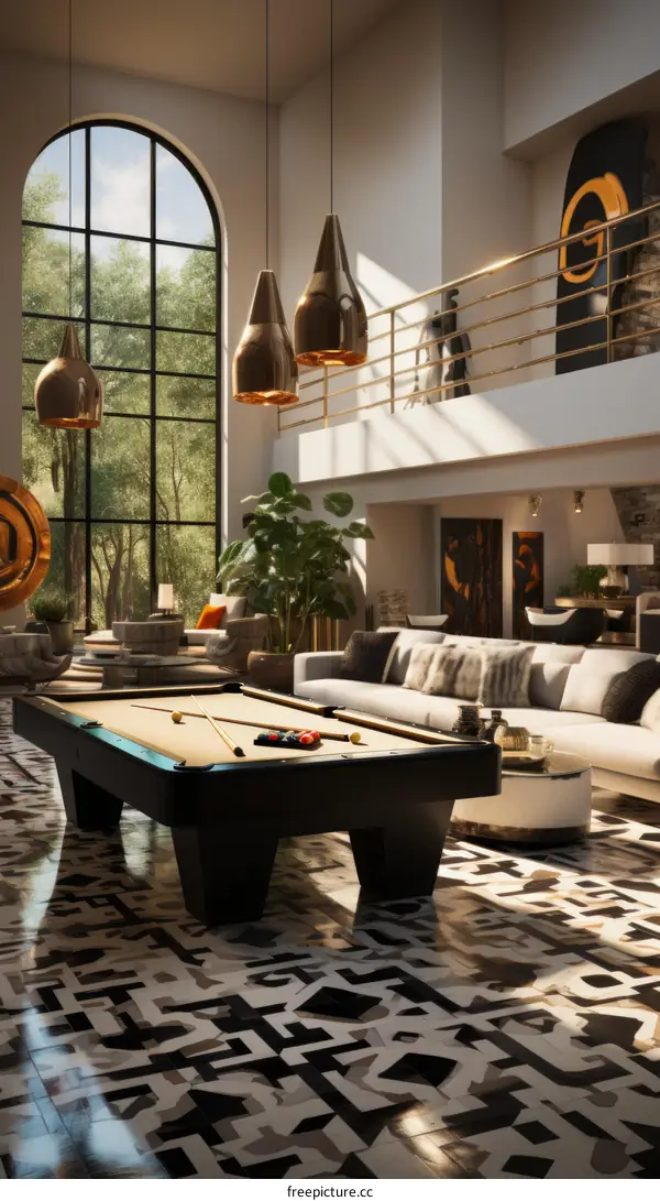 Modern luxury house interior design