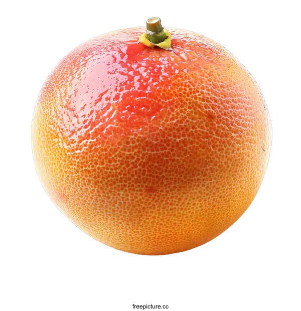 [Transparent Background PNG]An Isolated Red Orange