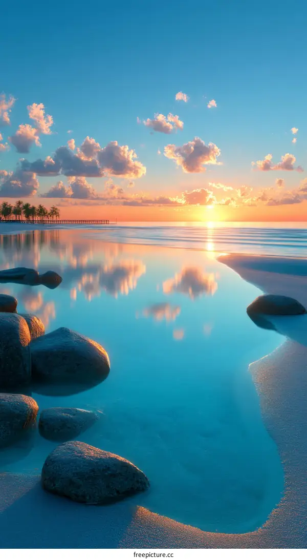 Sunrise Serenity on the Beach