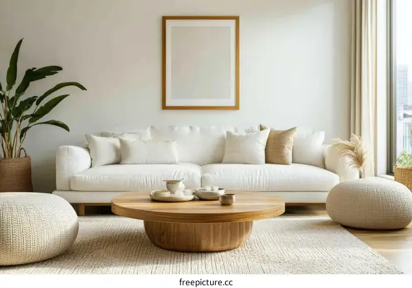 Modern Minimalist Living Room Interior Design