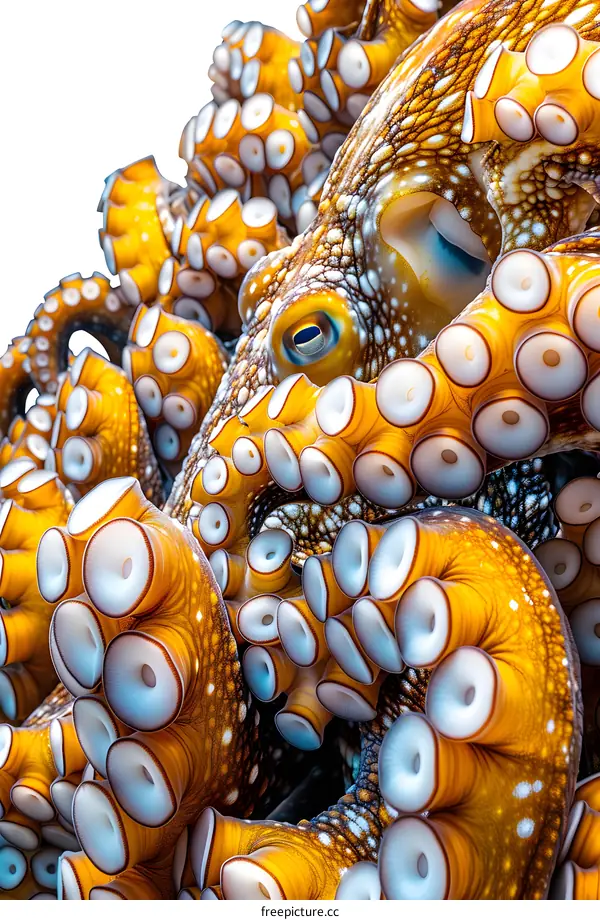Close-Up Octopus Tentacles