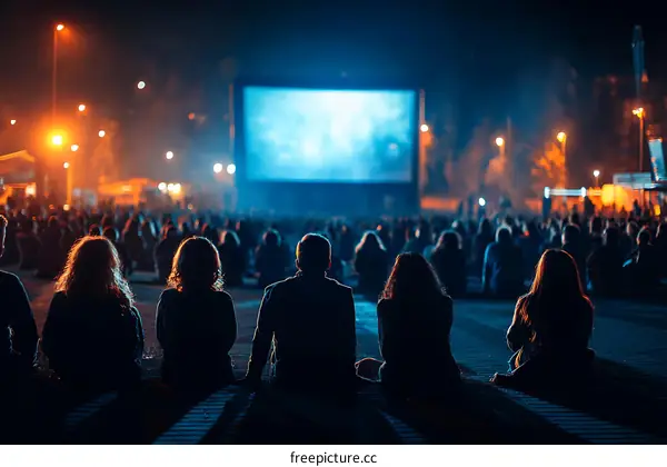 Outdoor Movie Night Under the Stars