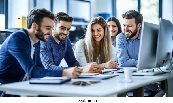 Business meeting of diverse group of people