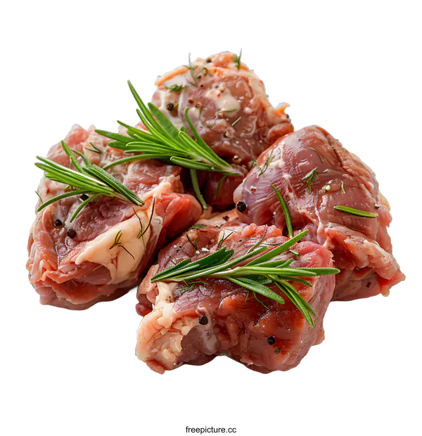 [Transparent Background PNG]raw meat