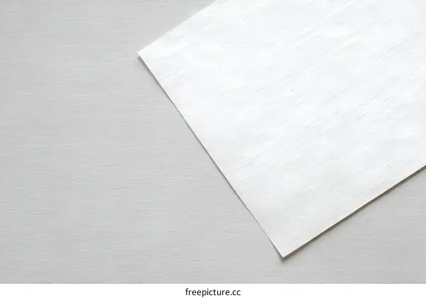 Plain White Paper Texture Background