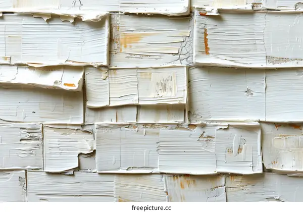 White Oil Painting Texture Background