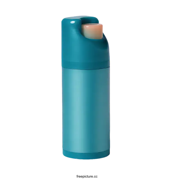 [Transparent Background PNG]Teal Spray Bottle Product Mockup