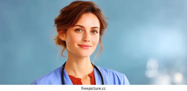 Female Medical Professional Portrait