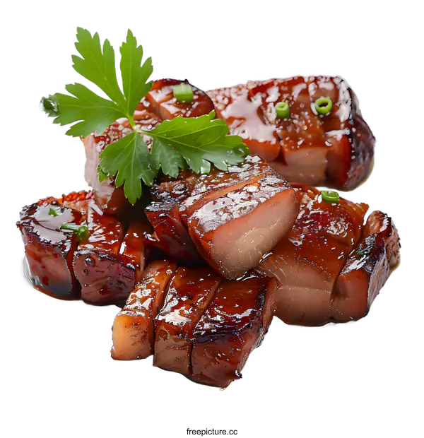 [Transparent Background PNG]Char Siu