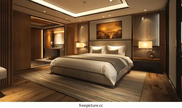Luxurious and Comfortable Hotel Suite
