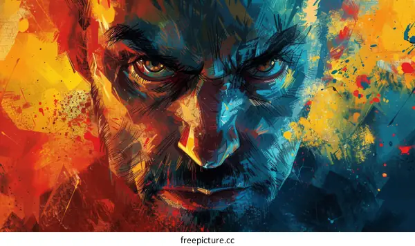 Robert Downey Jr portrait illustration