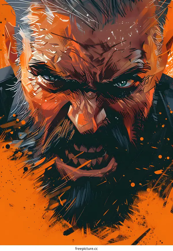 portrait of a man with a beard