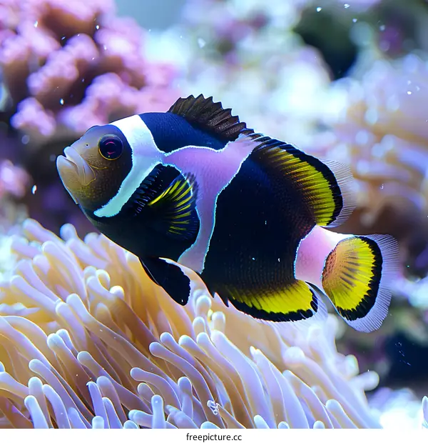 Saddleback Clownfish in Aquarium