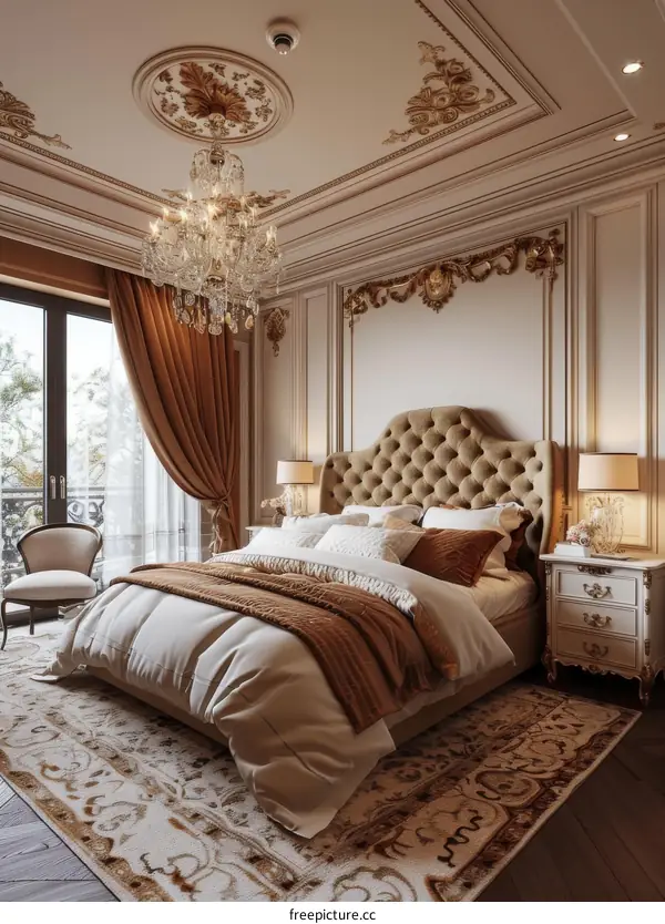 Luxury Bedroom Interior Design with Exquisite Details