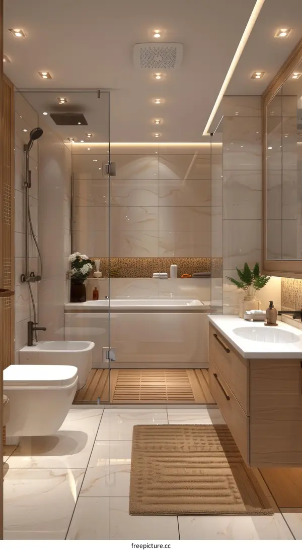 Modern Luxury Bathroom Interior Design