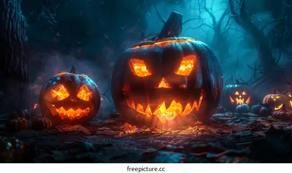 Halloween Pumpkin Lantern Carving