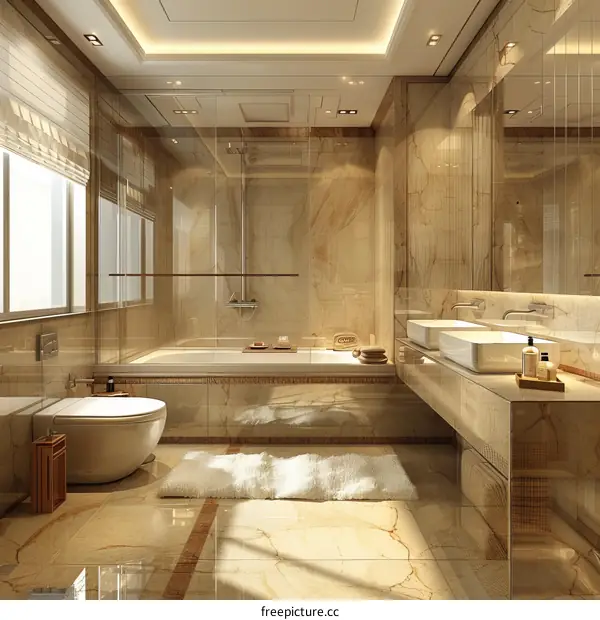 Luxury Modern Bathroom Interior Design