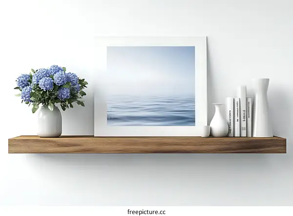 Peaceful Seascape Still Life Display