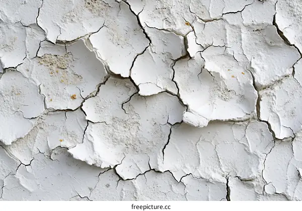 White Weathered Paint Texture