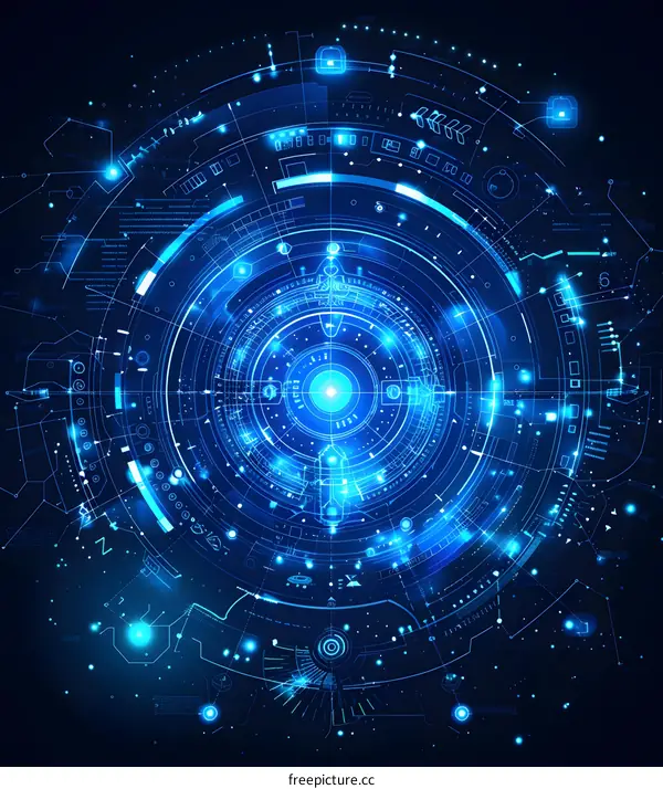 Futuristic Technology Background