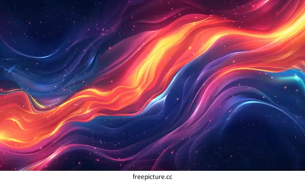 Wavy Multicolor Gradient