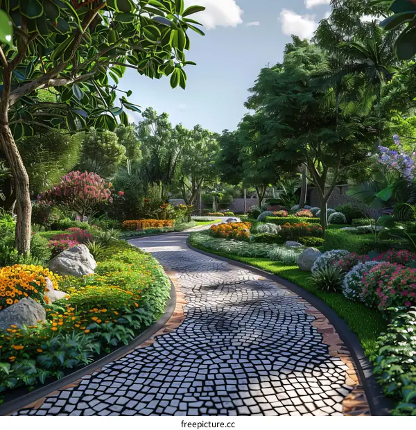 Garden Landscape Design Renderings