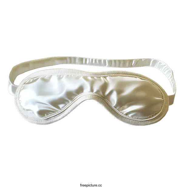 [Transparent Background PNG]Elegant Satin Eye Mask for Comfortable Sleep