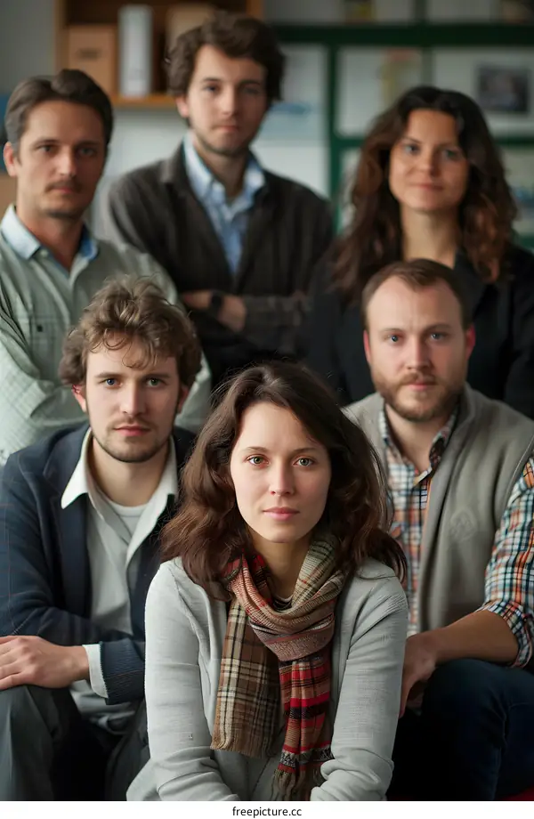 portrait of a group of people