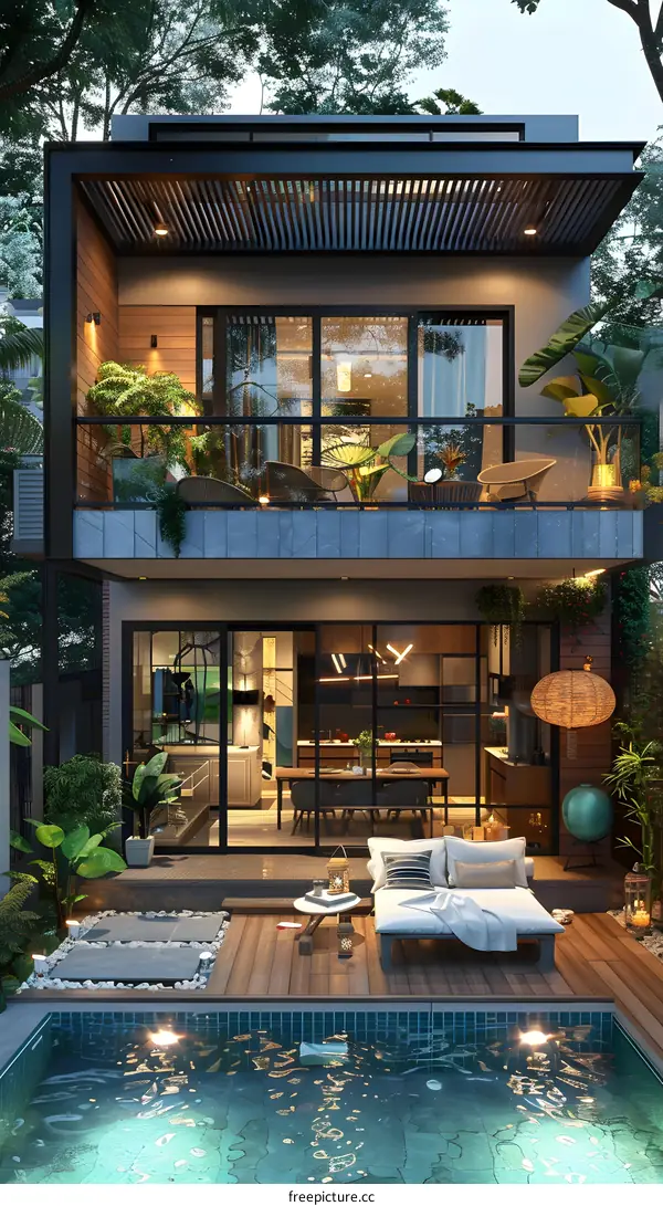 A modern style house