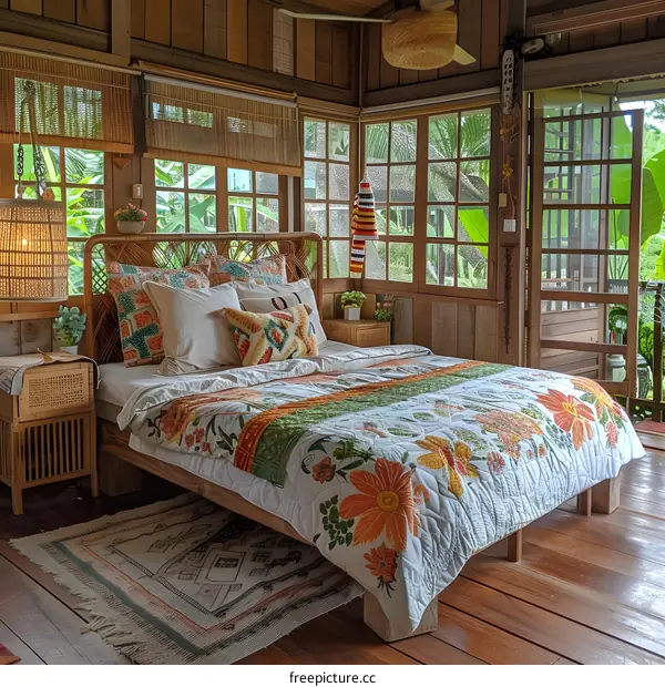 Tropical Bedroom Decor