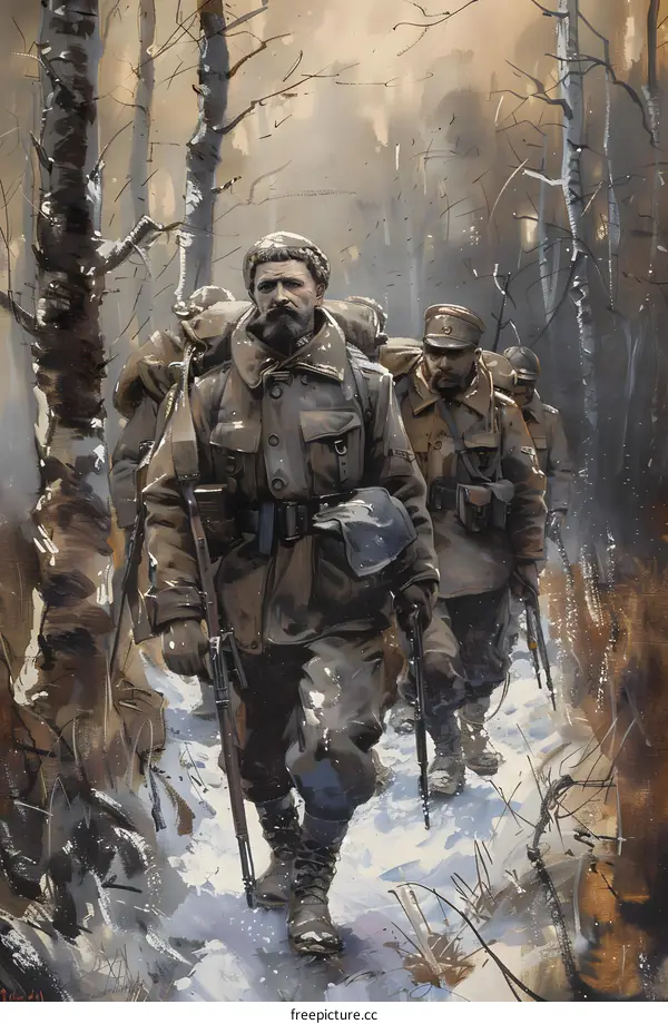 Marching in the Snow