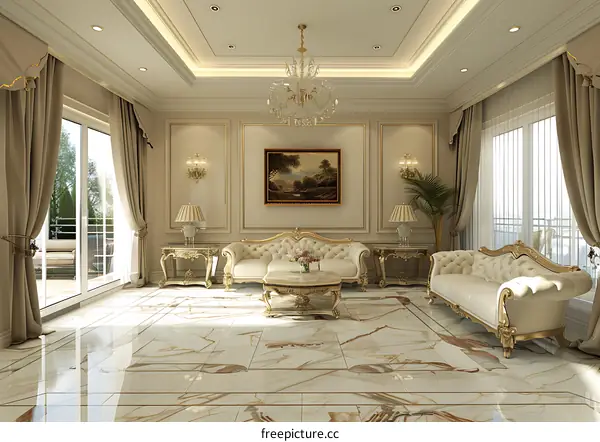 European-style living room