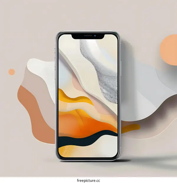 Abstract Mobile Phone Wallpaper Design