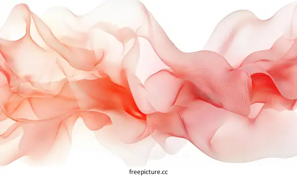 Abstract Flowing Fabric Design