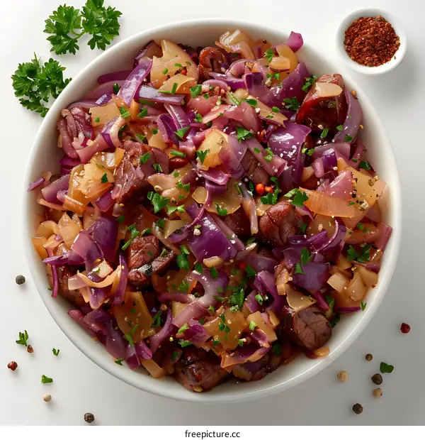 Beef and cabbage stir fry