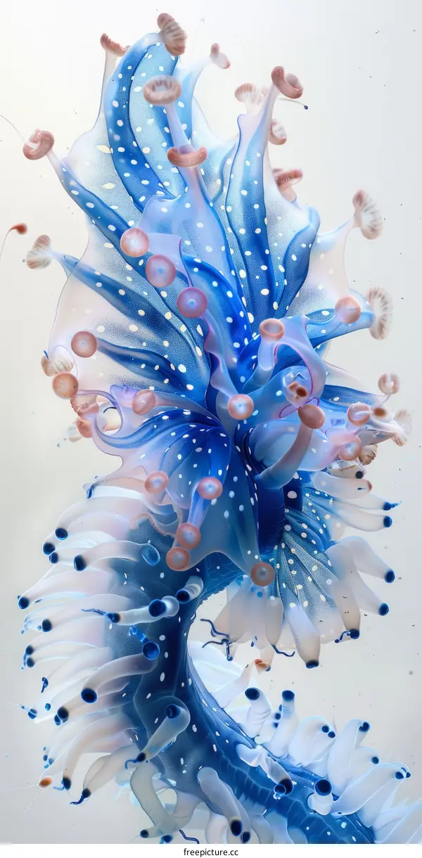 Stunning Close-Up of a Jellyfish in the Ocean