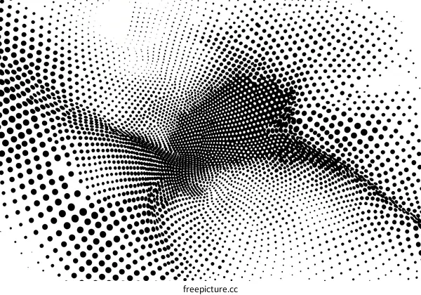 Abstract Dotted Pattern Background Design