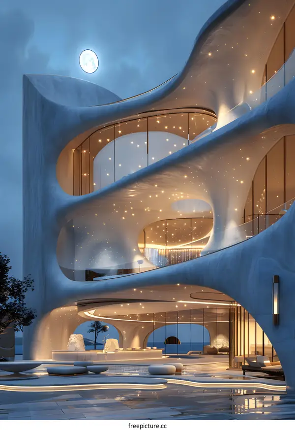 Futuristic architecture