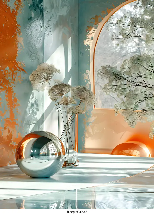 Geometric and flowers