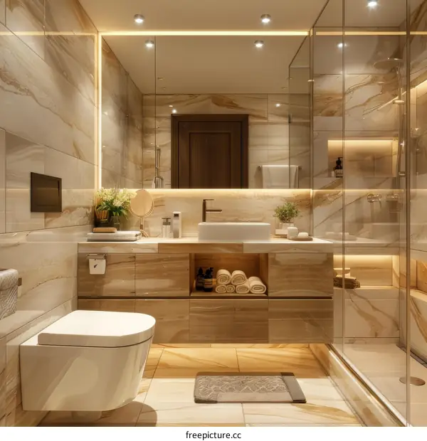 Modern Luxury Bathroom Interior Design