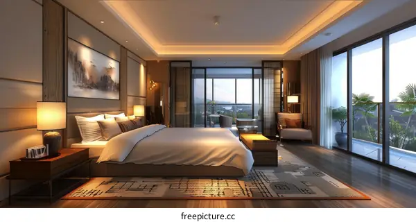 Modern Luxury Bedroom Interior Design