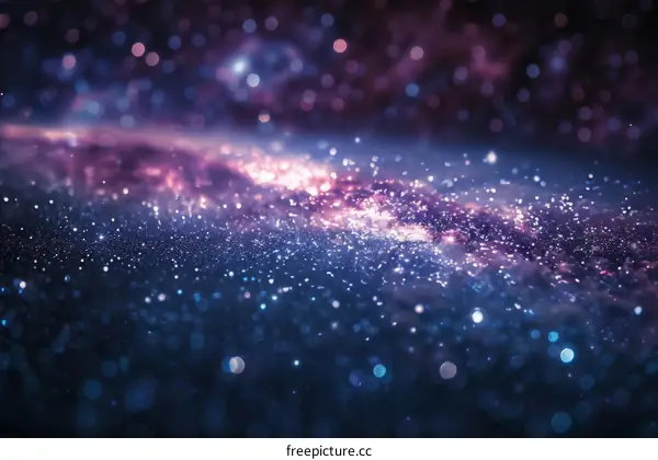 Blue and purple abstract shiny glitter background