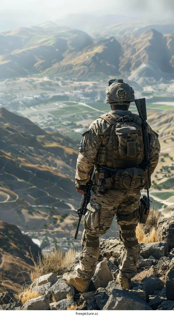 Soldier in Afghanistan