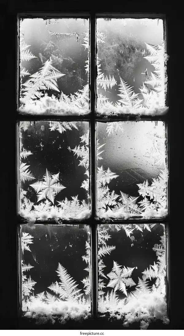 Frost Patterns on a Window