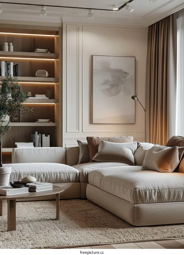 Modern Simple Living Room Interior Design