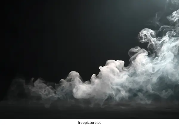 Abstract Smoke Background Design