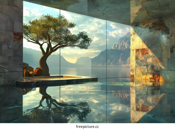 Tranquil Lake House with Stunning Mountain Views